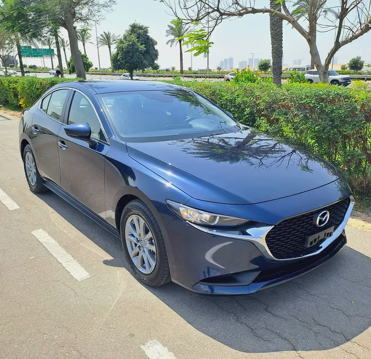 932-MONTHLY | MAZDA 3 | 2025 MODEL | 2.0L | GCC SPECS | CRUISE CONTROL I GPS I ACCIDENT FREE-13-13