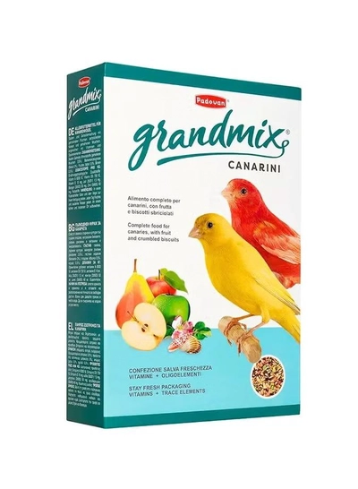 Padovan Grandmix Canarini Complete Food For Canaries 1kg-2