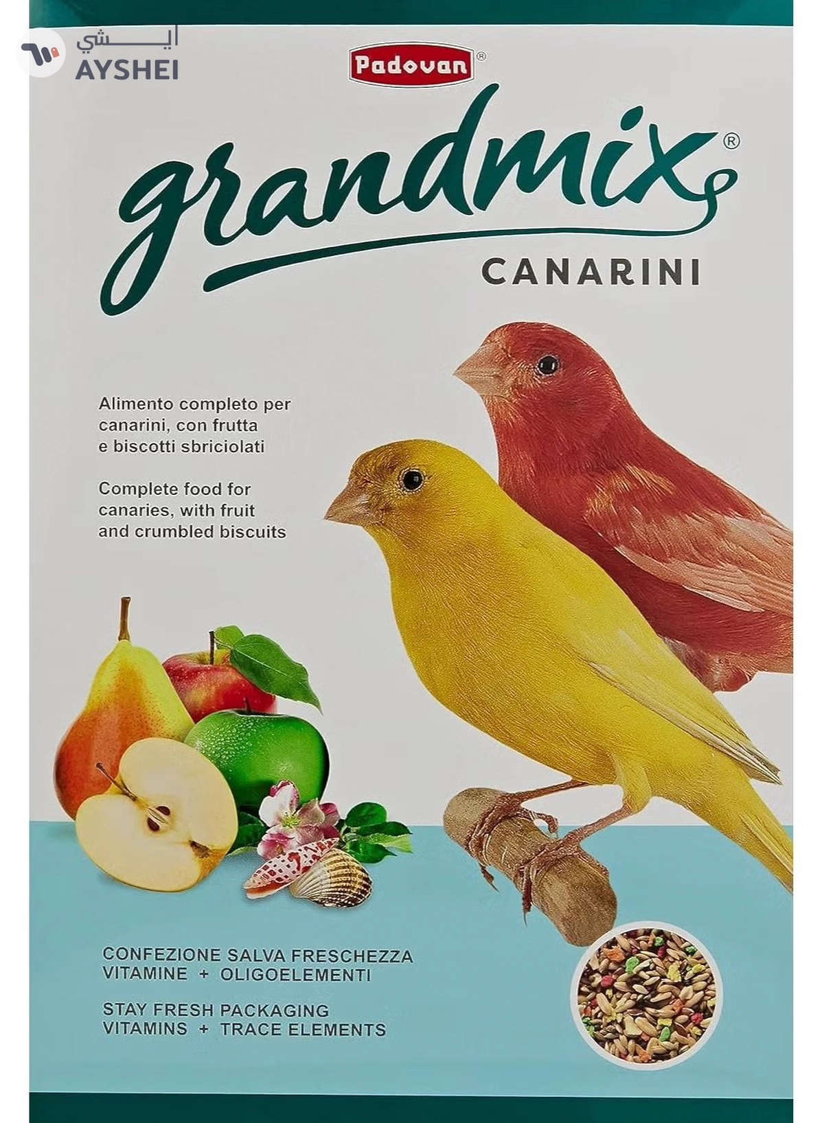 Padovan Grandmix Canarini Complete Food For Canaries 1kg