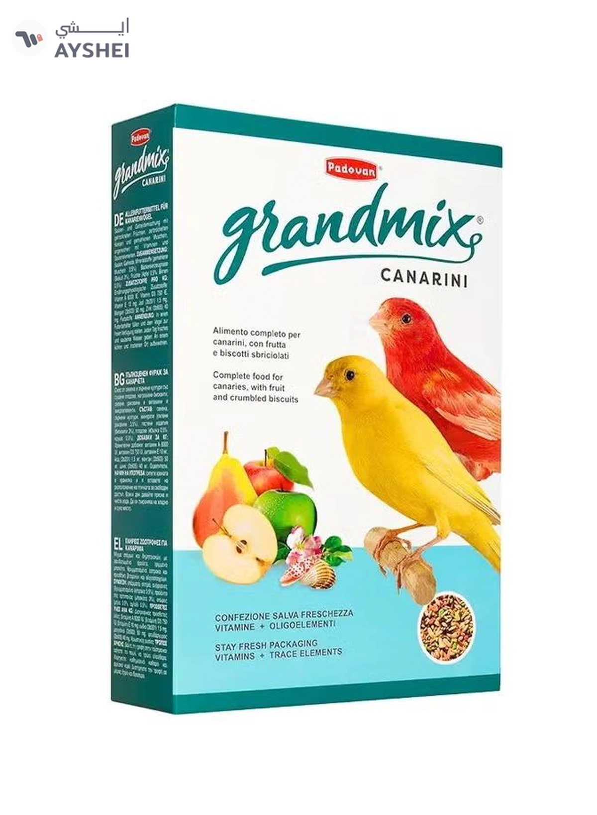 Padovan Grandmix Canarini Complete Food For Canaries 1kg-2-2