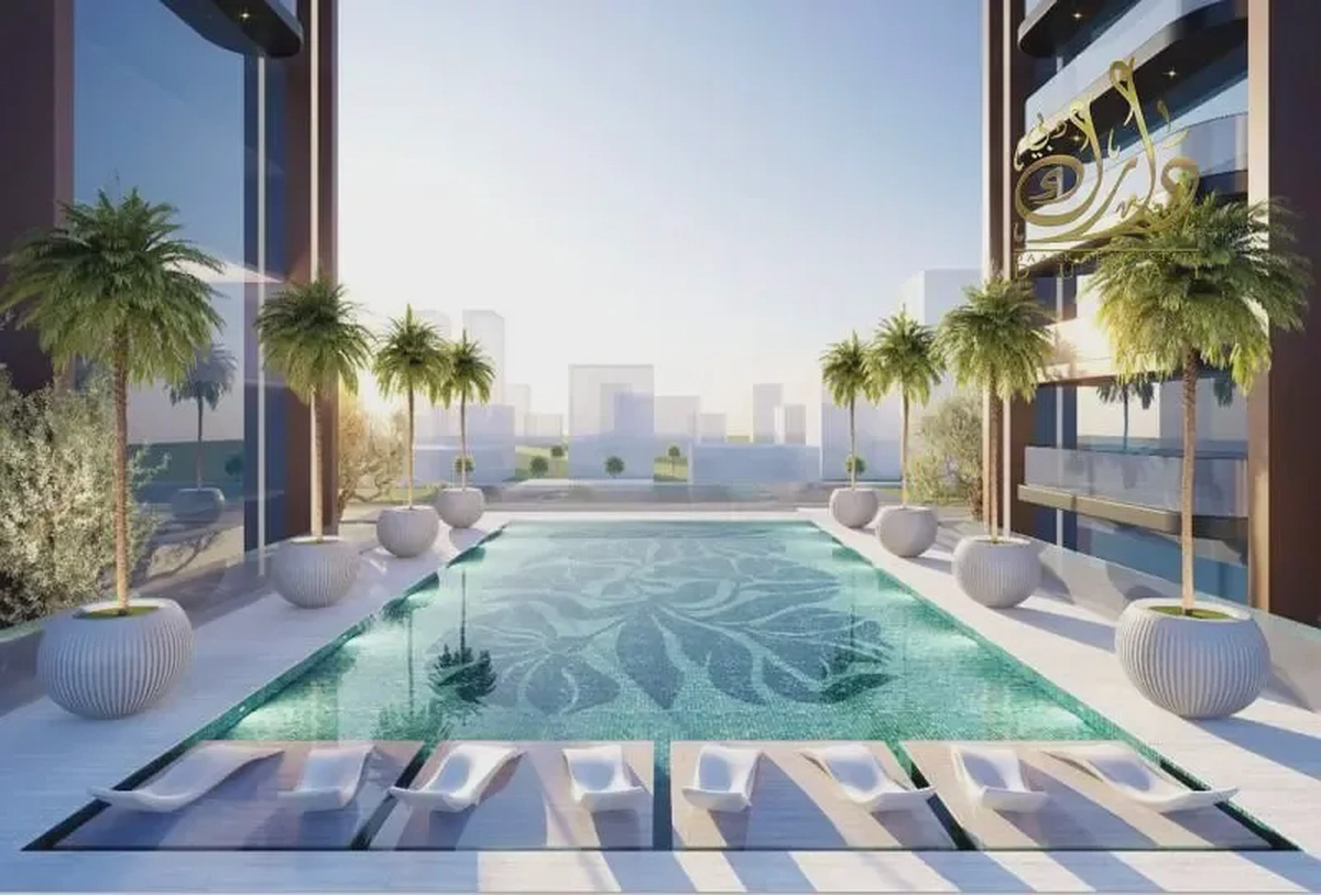 Furnished Studio | Guzel Towers Block B | Balcony | Downtown Skyline View-5-5