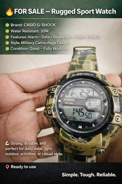 CASIO GSHOCK WATCH-1