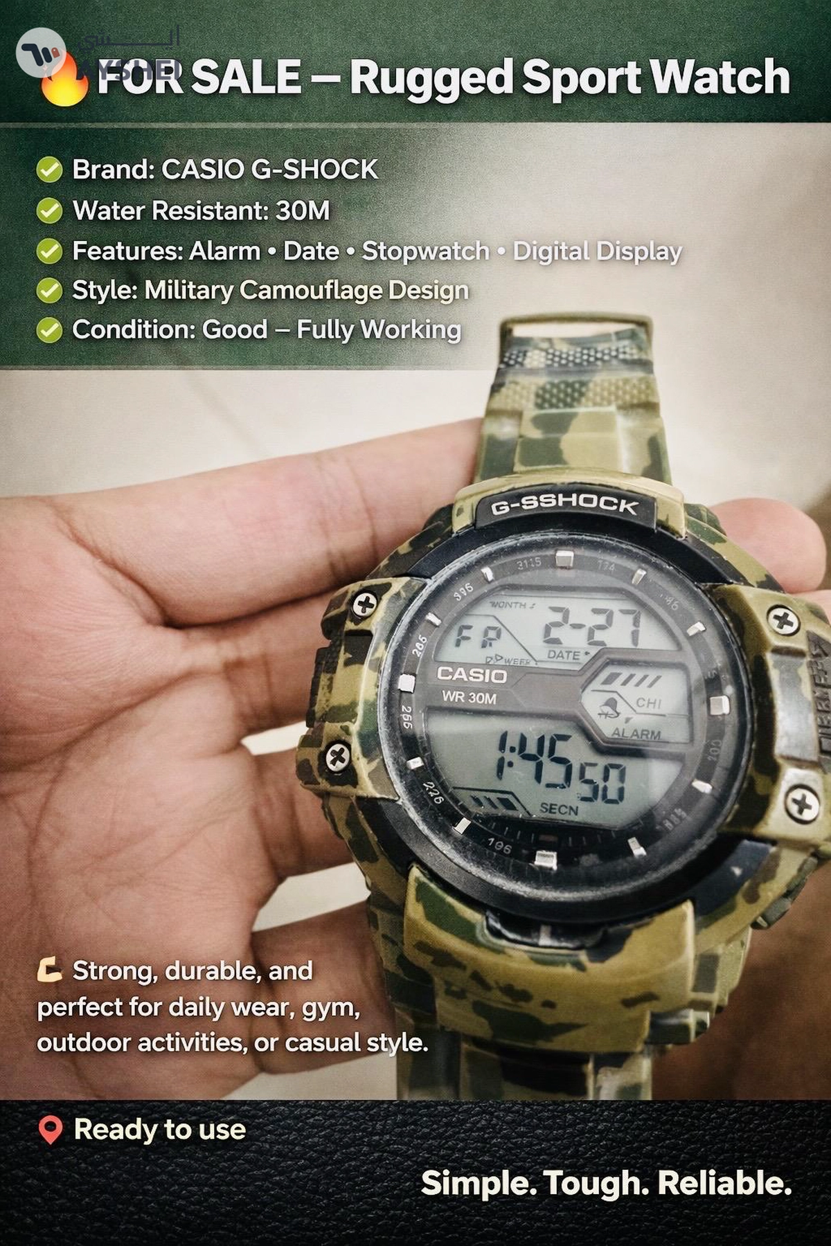 CASIO GSHOCK WATCH-1-1