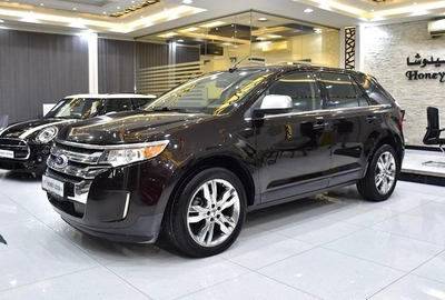 Ford Edge Limited AWD ( 2014 Model ) in Dark Brown Color GCC Specs-6
