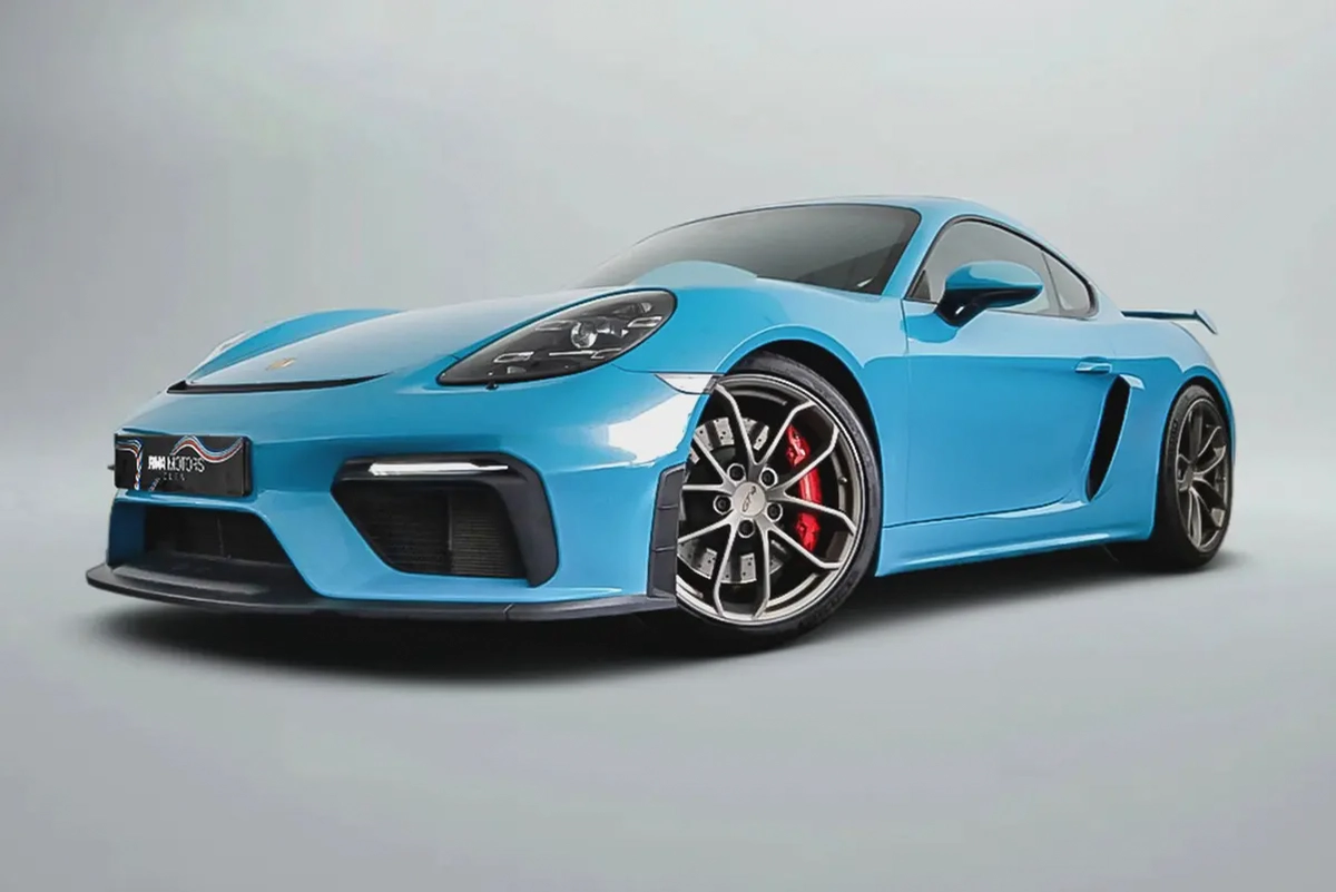 8,140 AED / 60 months | 0% DP | 2020 Porsche Cayman GT4 / Porsche Warranty