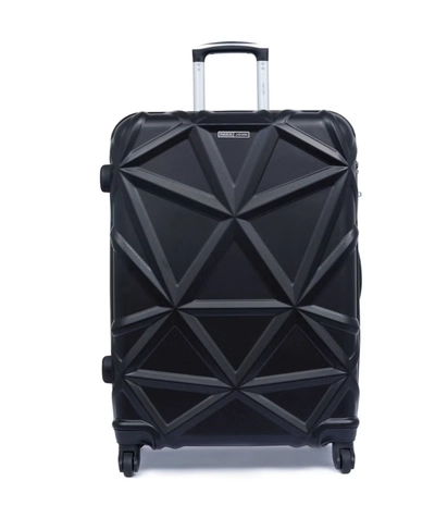 PARAJOHN Hard Case Luggage Trolley for Unisex ABS Lightweight Travel Bag 4 Double Wheeled Suitcase-0