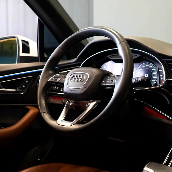 AED 2,299 P.M • 0% Downpayment • Audi Q7 55 TFSI quattro S-Line • 1 Year Warranty