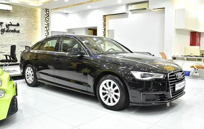 Audi A6 35FSi Quattro ( 2016 Model ) in Black Color GCC Specs-8