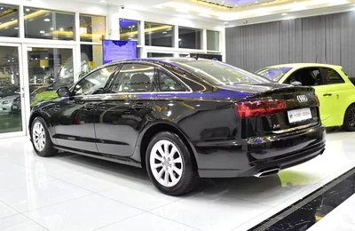 Audi A6 35FSi Quattro ( 2016 Model ) in Black Color GCC Specs-9