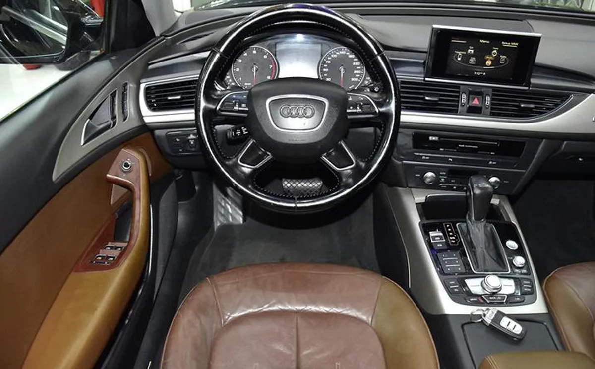 Audi A6 35FSi Quattro ( 2016 Model ) in Black Color GCC Specs-5-5