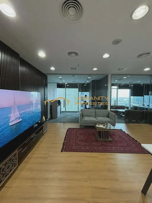 Stylish Fully Furnished Office | Park Lane Tower, Business Bay