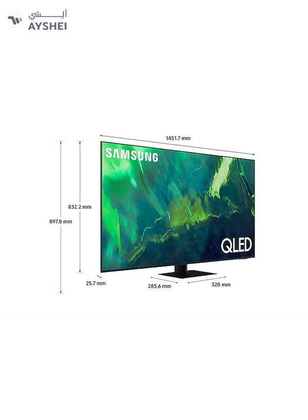 Samsung 65 Inches Q70A QLED 4K Smart TV (2021) 65Q70AA Titan Grey 65Q70AA Titan Grey