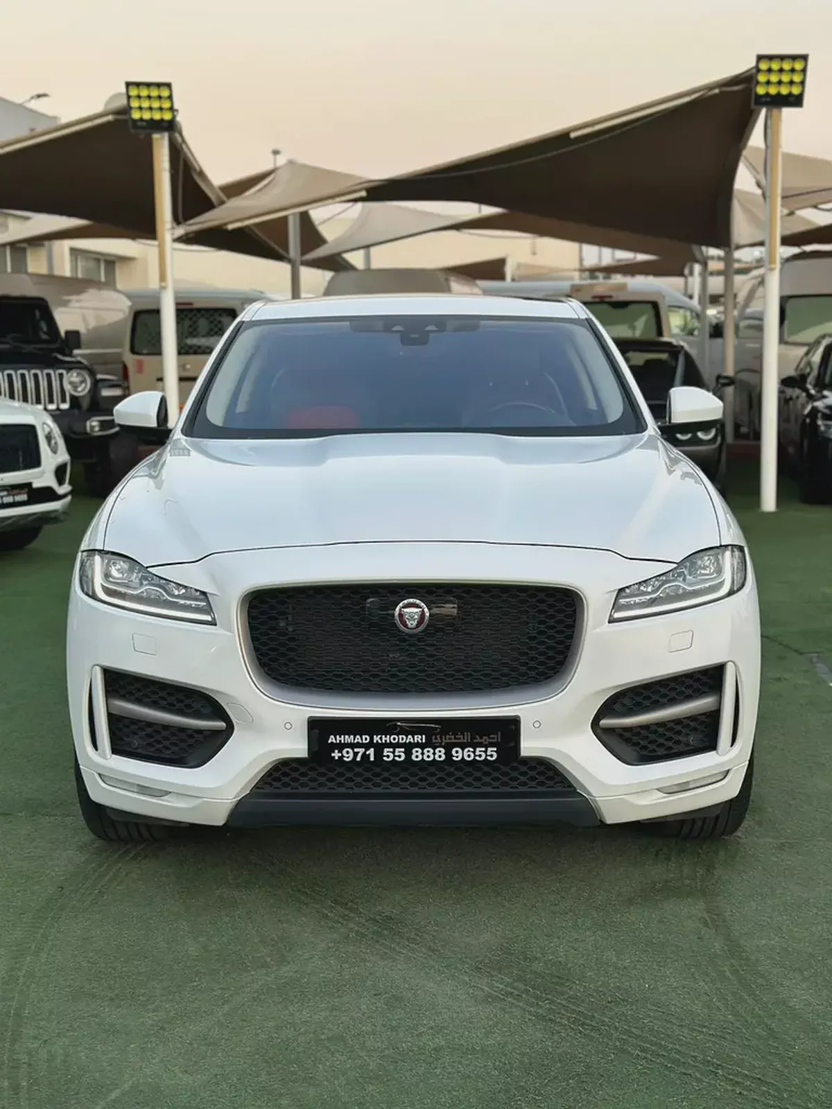 (2019) JAGUAR F PACE //R-SPORT// GCC FULL OPTION -EXCELLENT CONDITION--2-2