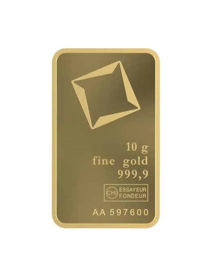 Valcambi Suisse 10g 24K (999.9) Pure Minted Gold Bar - Variable Design-2