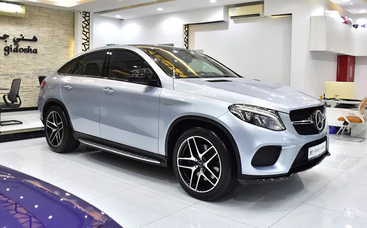 Mercedes Benz GLE43 AMG ( 2018 Model ) in Silver Color GCC Specs-2-2