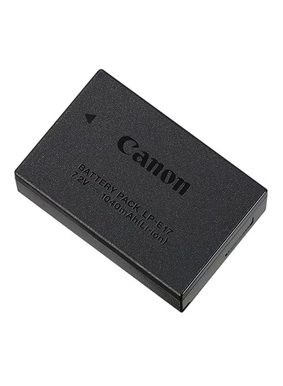 Canon 1040.0 mAh Rechargeable Lithium Ion Battery Pack For EOS750D Black-0