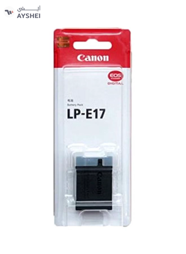 Canon 1040.0 mAh Rechargeable Lithium Ion Battery Pack For EOS750D Black