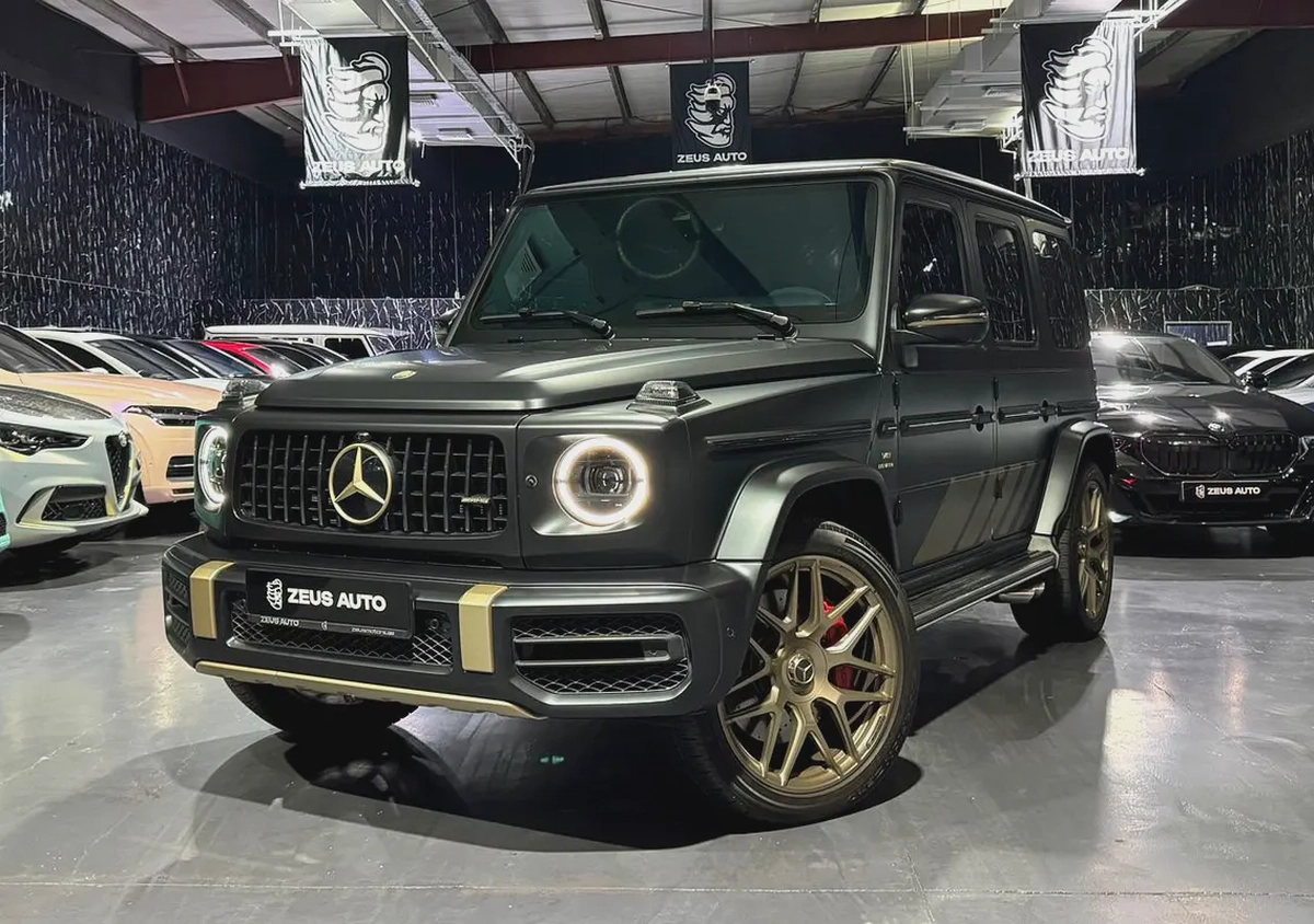Only at ZEUS |Full  PPF| Japanese | Matt Black | Gold Ascents | Grand Edition | 1 of 1000 Worldwide