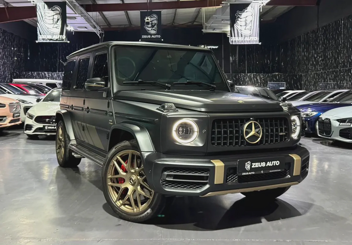 Only at ZEUS |Full  PPF| Japanese | Matt Black | Gold Ascents | Grand Edition | 1 of 1000 Worldwide-2-2