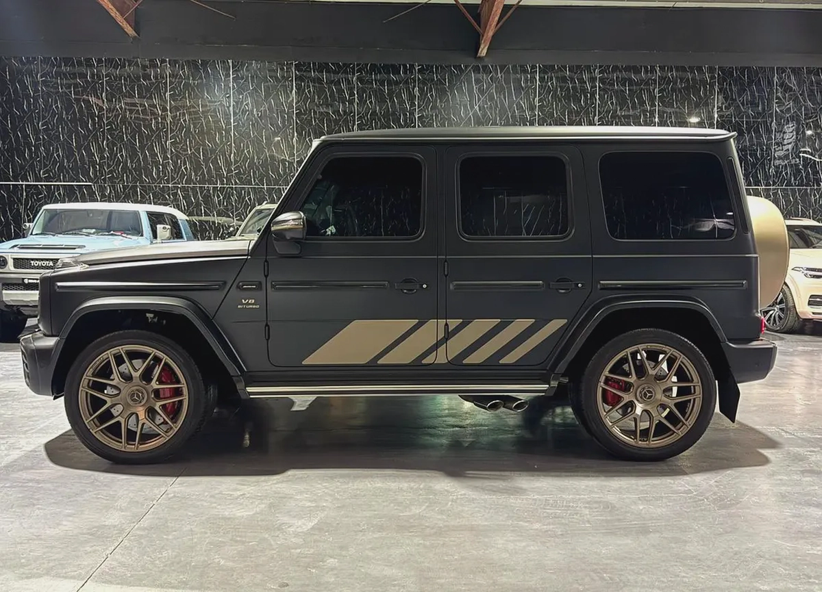 Only at ZEUS |Full  PPF| Japanese | Matt Black | Gold Ascents | Grand Edition | 1 of 1000 Worldwide-5-5