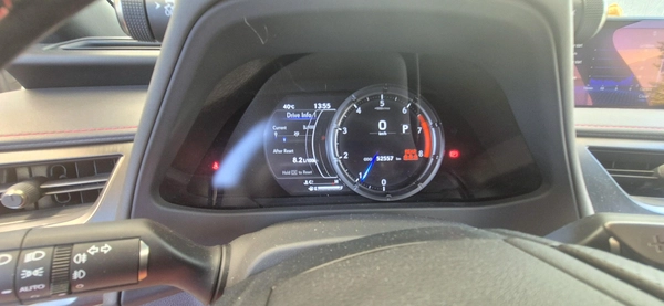 Lexus Car with 52,557 km Mileage