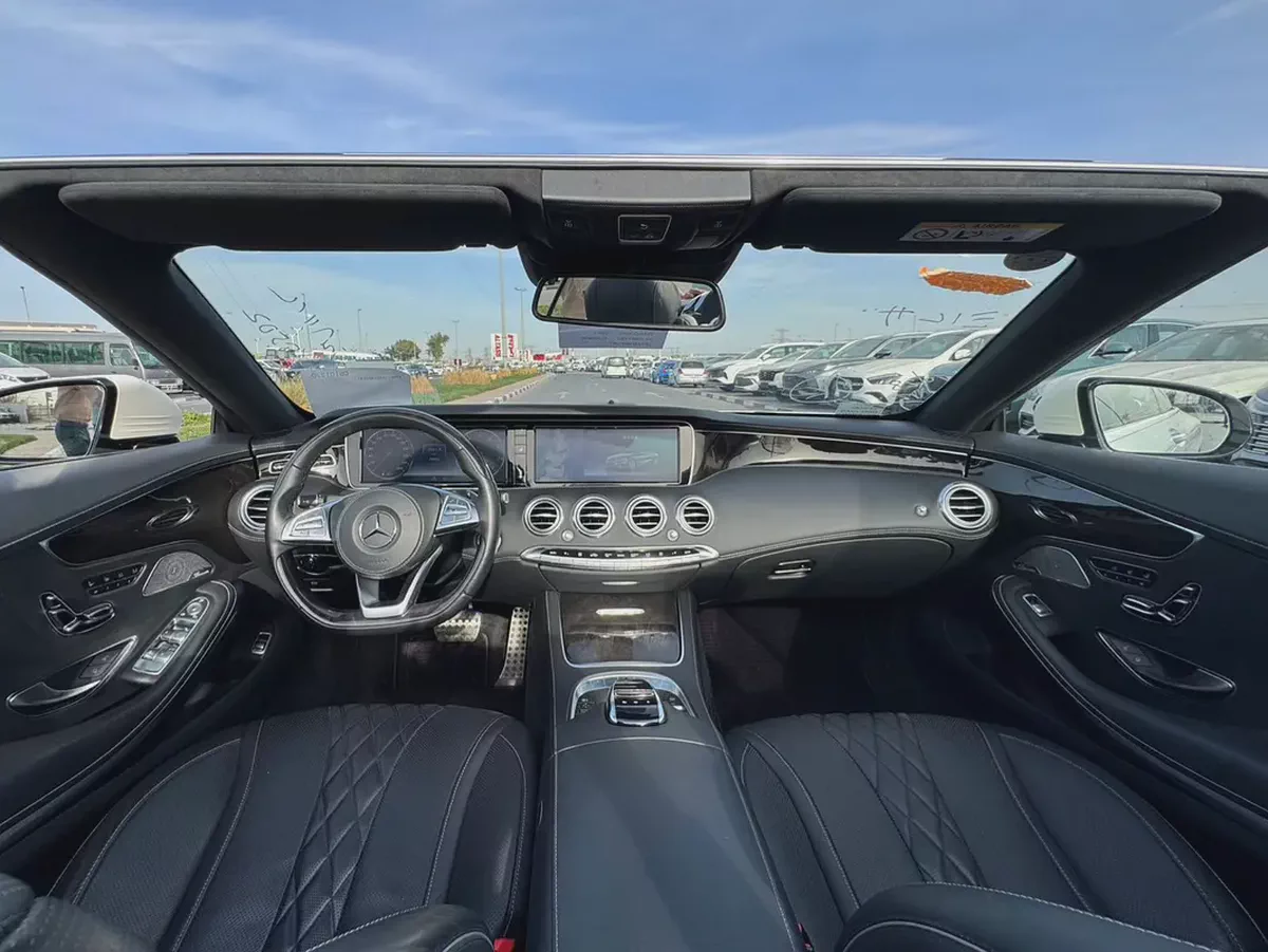 BENZ S550 | SOFT TOP CONVERTIBLE | 2017 | 25000KM DONE | FRESH JAPAN IMPORT-15-15
