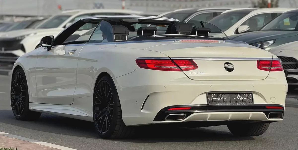 BENZ S550 | SOFT TOP CONVERTIBLE | 2017 | 25000KM DONE | FRESH JAPAN IMPORT-3-3