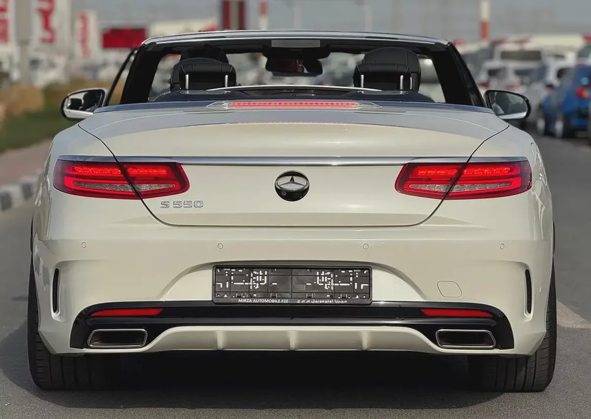 BENZ S550 | SOFT TOP CONVERTIBLE | 2017 | 25000KM DONE | FRESH JAPAN IMPORT-4-4