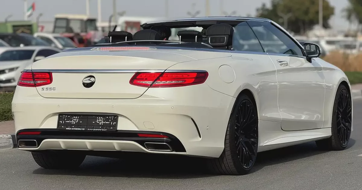 BENZ S550 | SOFT TOP CONVERTIBLE | 2017 | 25000KM DONE | FRESH JAPAN IMPORT-5-5