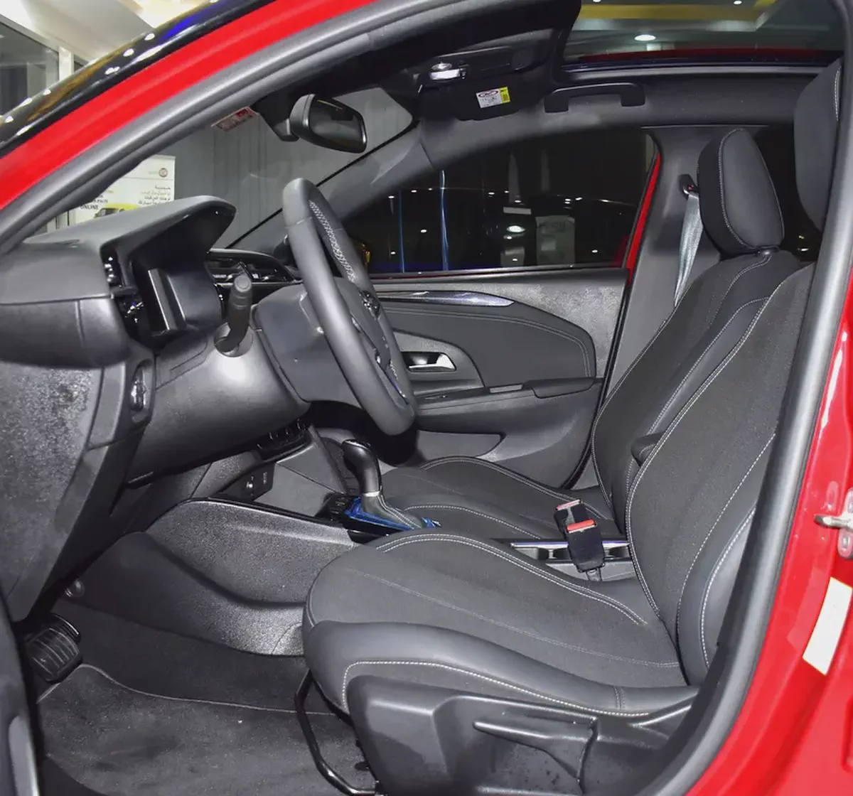 AED 674 EMi at 0% DP | Opel Corsa 1.2L ( 2023 Model ) in Red Color GCC Specs-9-9
