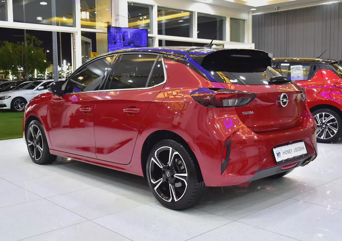 AED 674 EMi at 0% DP | Opel Corsa 1.2L ( 2023 Model ) in Red Color GCC Specs-6-6
