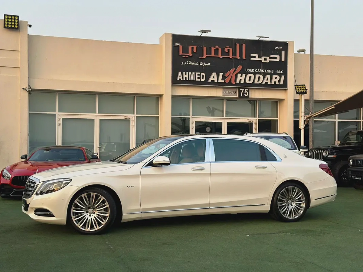 (2015) MERCEDES S600 //MAYBACH// GCC LOW MILEAGE -ORIGINAL PAINT-