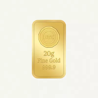 BTC HORSE 20gm Gold Bar-1