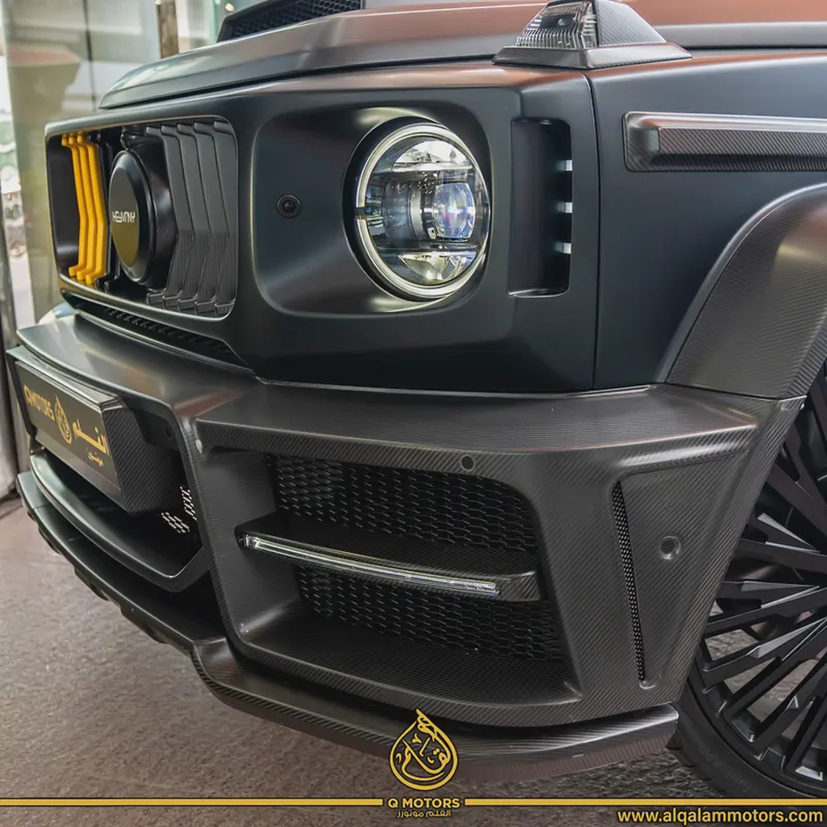 2023 MERCEDES G63 KEYVANY MATT BLACK  DONE ONLY 1500KM-13-13