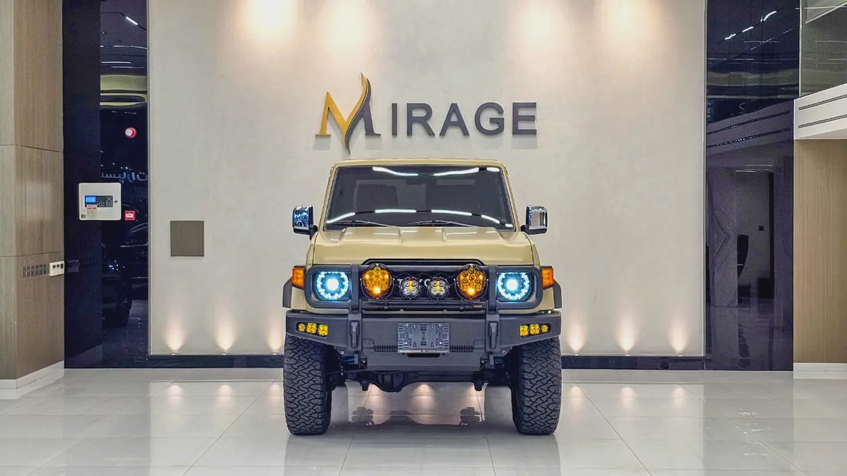 TOYOTA - LAND CRUISER - LC76 - LX HARD TOP - SINGLE CABIN - V6 4.0L - 2024 - GCC SPECS - 5000KM-12-12