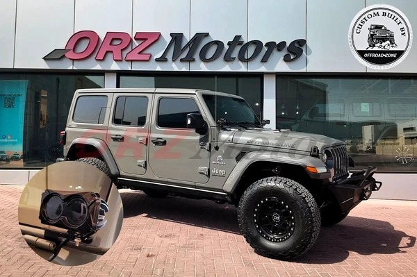 3 MOS ORZ WTY AND 1 YR ORZ SP | 2023 JEEP WRANGLER 4DR SAHARA - GREY