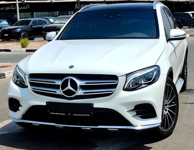 Mercedes Benz GLC250 AMG SUV  Original paint 2018 GCC-0