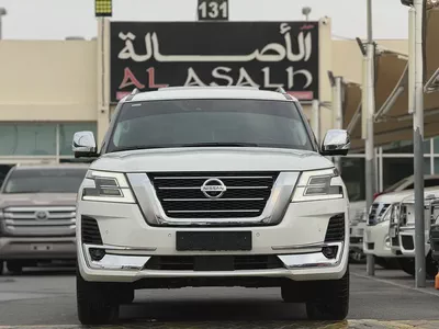 نيسان باترول بلاتينوم فل اوبشن 2021Nissan Patrol LE Platinum 2021 | GCC Specs | Pristine Condition-0
