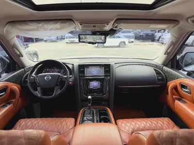 نيسان باترول بلاتينوم فل اوبشن 2021Nissan Patrol LE Platinum 2021 | GCC Specs | Pristine Condition-17