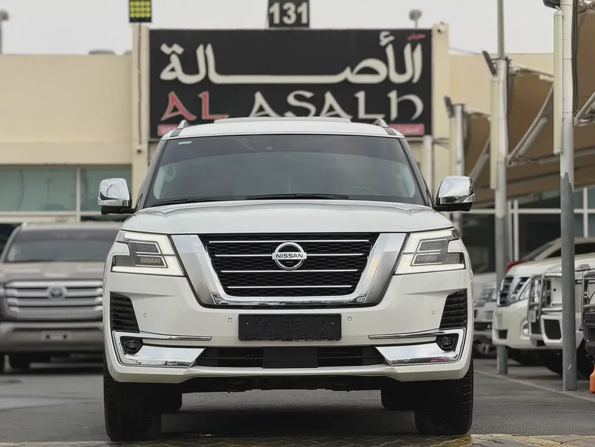 نيسان باترول بلاتينوم فل اوبشن 2021Nissan Patrol LE Platinum 2021 | GCC Specs | Pristine Condition