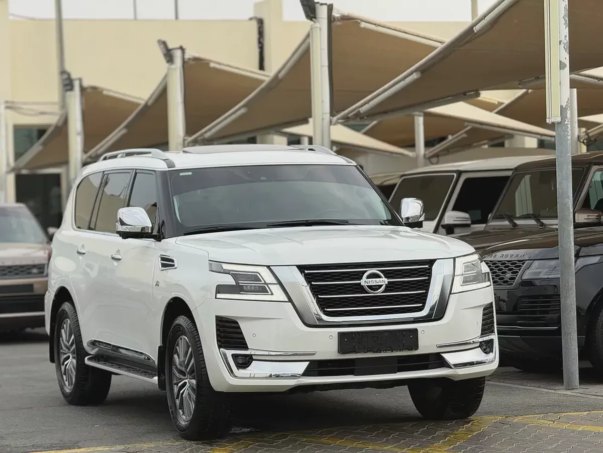 نيسان باترول بلاتينوم فل اوبشن 2021Nissan Patrol LE Platinum 2021 | GCC Specs | Pristine Condition-1-1