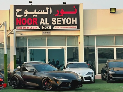Toyota Supra GR 2022 GCC Specs Original paint Excellent Condition-0