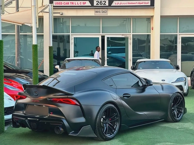 Toyota Supra GR 2022 GCC Specs Original paint Excellent Condition-2