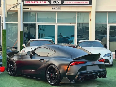 Toyota Supra GR 2022 GCC Specs Original paint Excellent Condition-4