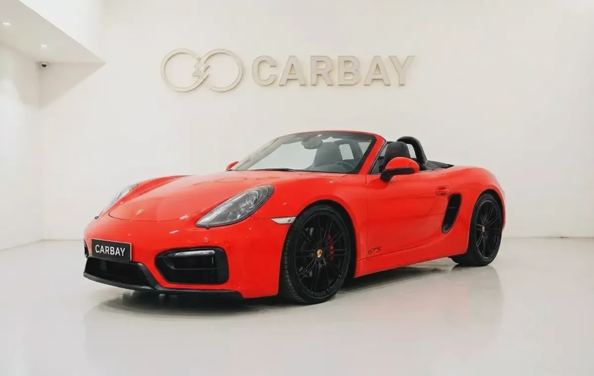 AED 2996 PM | PORSCHE BOXSTER GTS 2015 | PARTIAL AGENCY HISTORY | 1 YEAR WARRANTY | GCC