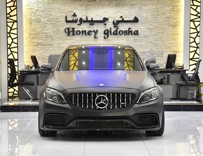 Mercedes Benz C63s AMG ( 2020 Model ) in Matte Black Color Japanese Specs-0