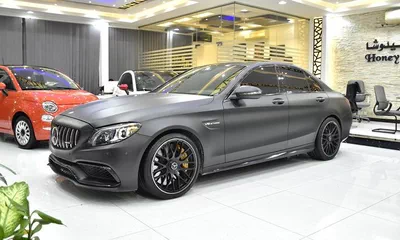 Mercedes Benz C63s AMG ( 2020 Model ) in Matte Black Color Japanese Specs-4