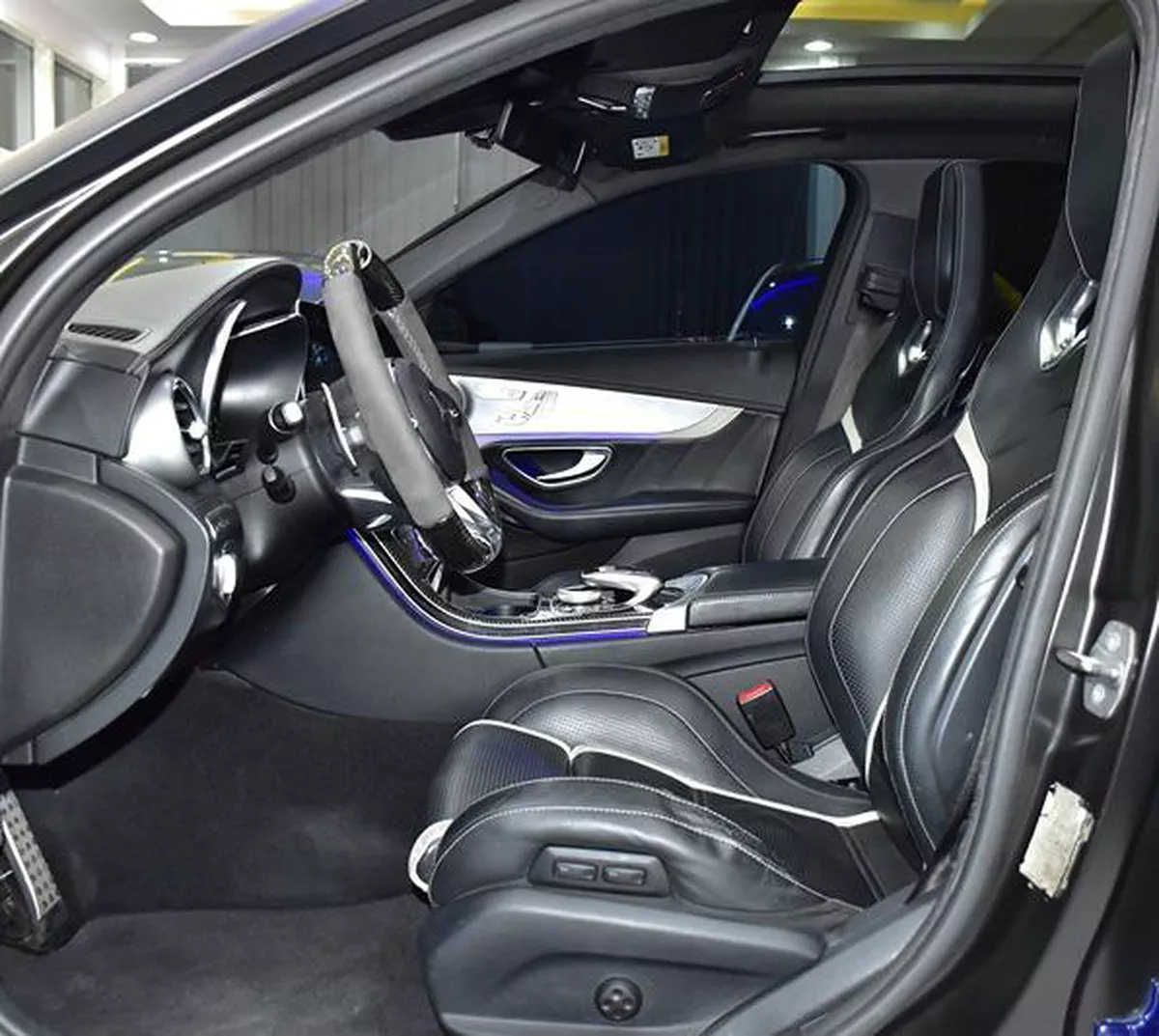 Mercedes Benz C63s AMG ( 2020 Model ) in Matte Black Color Japanese Specs-5-5