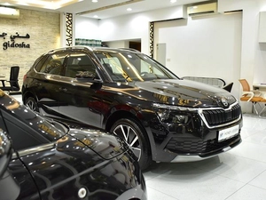 Skoda Kamiq ( 2023 Model ) in Black Color GCC Specs