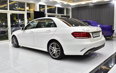 Mercedes Benz E300 ( 2014 Model ) in White Color GCC Specs-6